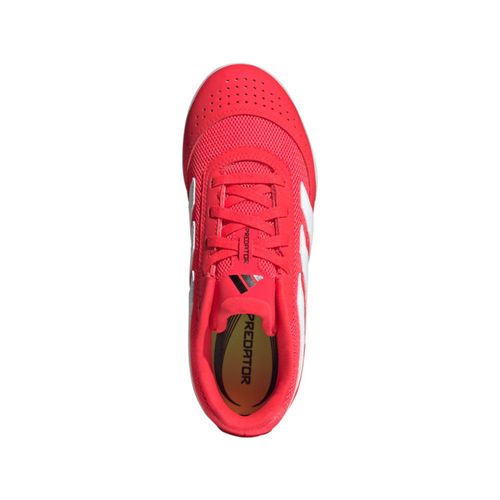 TENIS ADIDAS FUTSAL PREDATOR CLUB JR3126 VERMELHO BRANCO