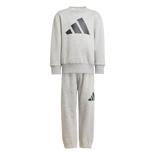 AGASALHO ADIDAS INFANTIL BIG LOGO JC9725 CINZA PRETO