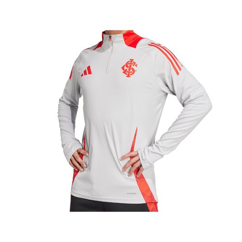 CASACO ADIDAS TREINO ATLETA INTER JE4183 CINZA VERMELHO
