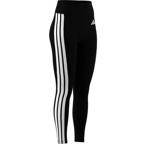 CALCA ADIDAS LEGGING OPTIME 3 LISTRAS JD6545 PRETO BRANCO