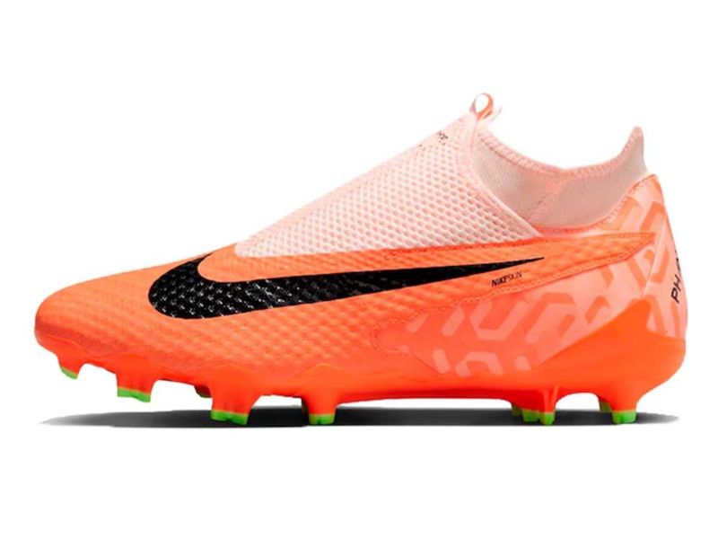 CHUTEIRA NIKE PHANTOM DZ3481-800 LARANJA PRETO