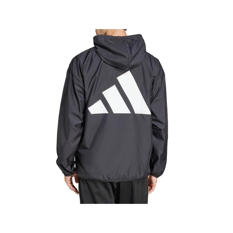 JAQUETA ADIDAS CORTA VENTO JF3687 PRETO