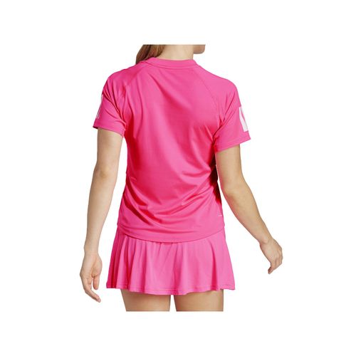 CAMISETA ADIDAS CLUB 3 LISTRAS JN7096 ROSA