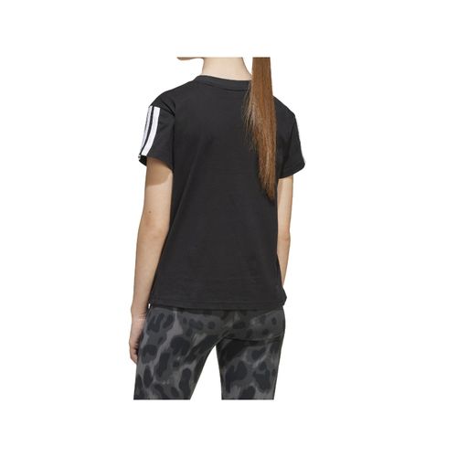 CAMISETA ADIDAS TEE 160 JJ0946 BRANCO PRETO