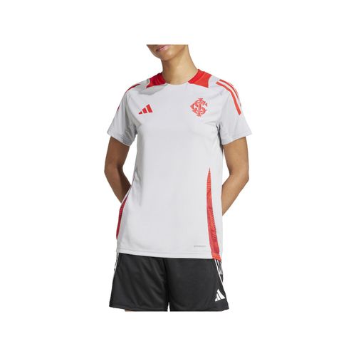 CAMISETA ADIDAS TREINO INTER FEMININO JE4173 PRETO VERMELHO