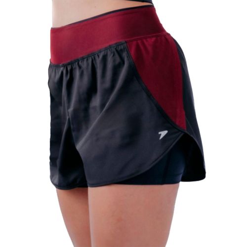 BERMUDA POKER SHORT RUNNER SUNSET 03979PBP PRETO BORDO