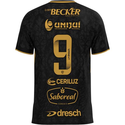 CAMISETA DRESCH SÃO LUIZ INFANTIL (N10) 251401064 PRETO