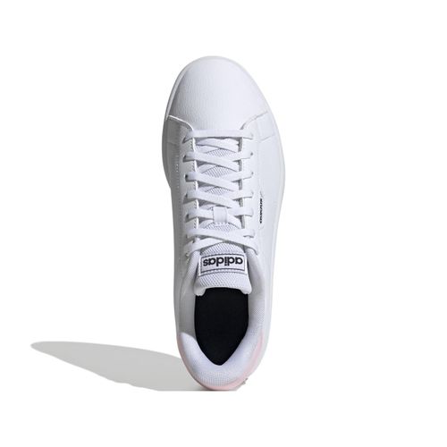 TENIS ADIDAS URBAN COURT IF4092 BRANCO ROSA