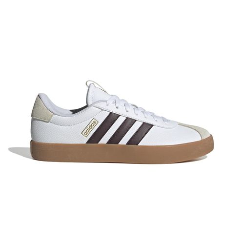 TENIS ADIDAS VL COURT 3.0 ID6288 BEGE PRETO