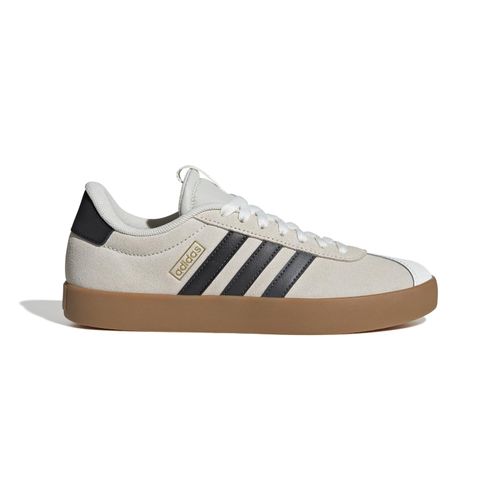 TENIS ADIDAS VL COURT 3.0 JP5351 BEGE PRETO