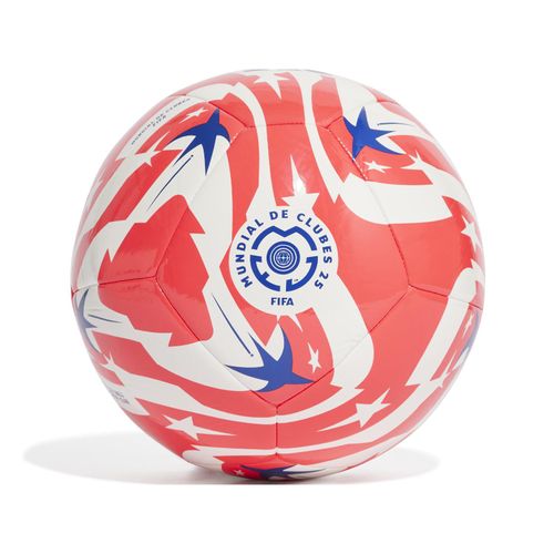 BOLA ADIDAS CAMPO MUNDIAL CLUBES JD3821 VERMELHO BRANCO AZUL