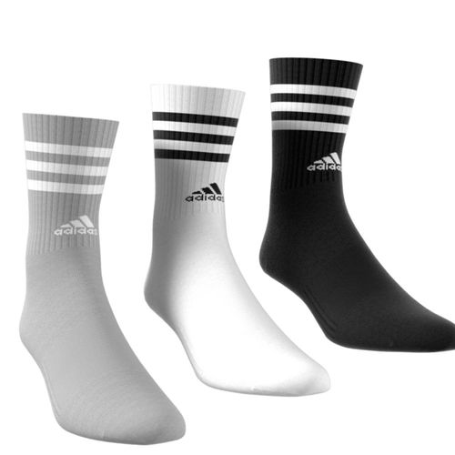 MEIA ADIDAS CANO ALTO 3 LISTRAS 3 PARES IC1323 SORTIDA