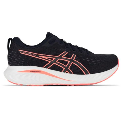 TENIS ASICS GEL EXCITE 10 1012B709.405 PRETO ROSA