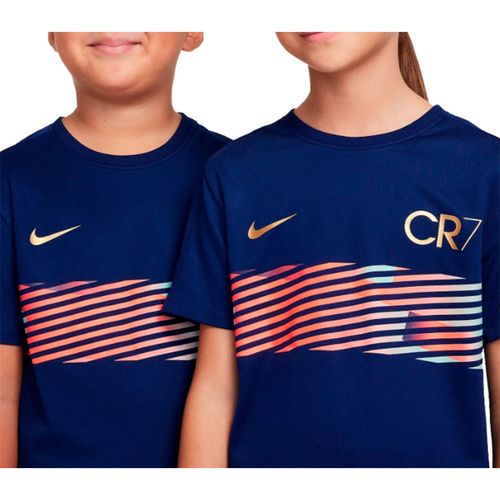 CAMISETA NIKE CR7 K NK DF ACD23 HF4372-492 AZUL MARINHO