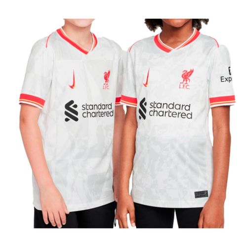 CAMISETA NIKE LIVERPOOL FQ2253-101 BRANCO VERMELHO