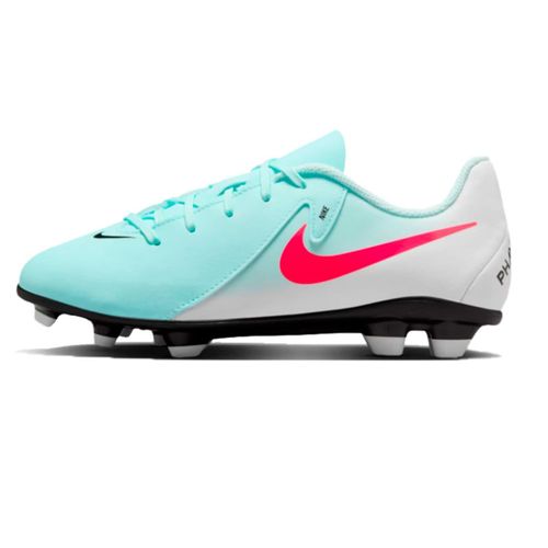 CHUTEIRA NIKE JR PHANTOM GX 2 CLUB FJ2600-300 VERDE BRANCO