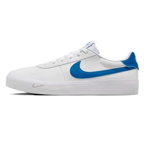 TENIS NIKE COURT SHOT FQ8146-100 BRANCO AZUL