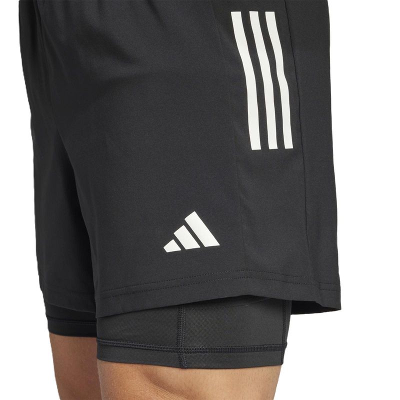 BERMUDA ADIDAS OWN THE RUN JM5400 PRETO