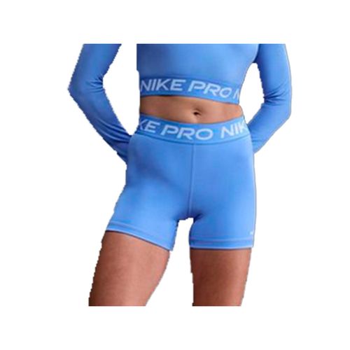 BERMUDA NIKE PRO CZ9831-495 AZUL BRANCO