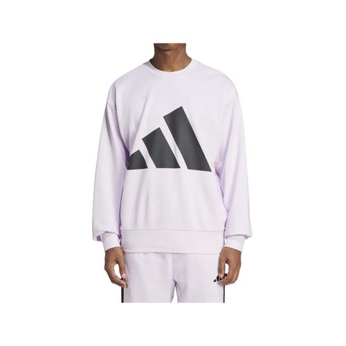 CASACO MOLETOM ADIDAS ESSENTIALS JE8950 ROXO BRANCO