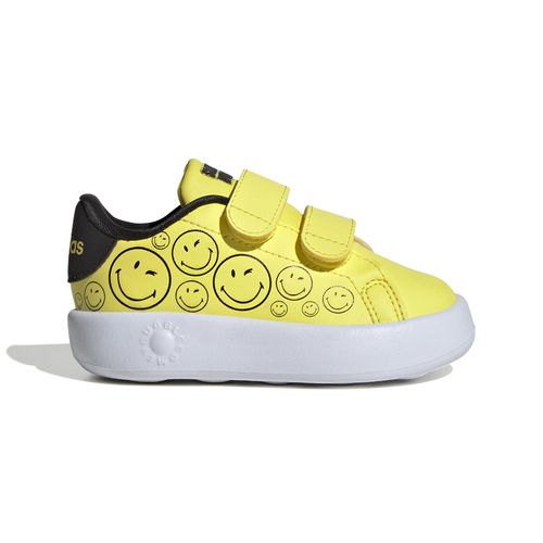 TENIS ADIDAS SMILEY ADVANTAGE JI0501 AMARELO