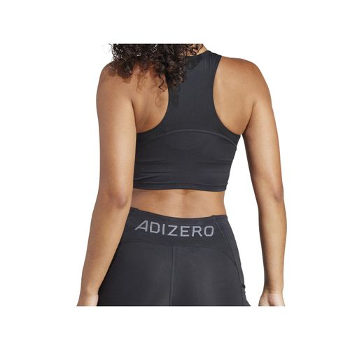 TOP CROPPED ADIDAS ADIZERO ESSENTIALS IY5506 PRETO