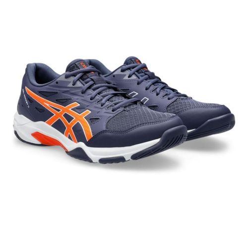 TENIS ASICS GEL ROCKET 11 1071A091.500 PRETO LARANJA