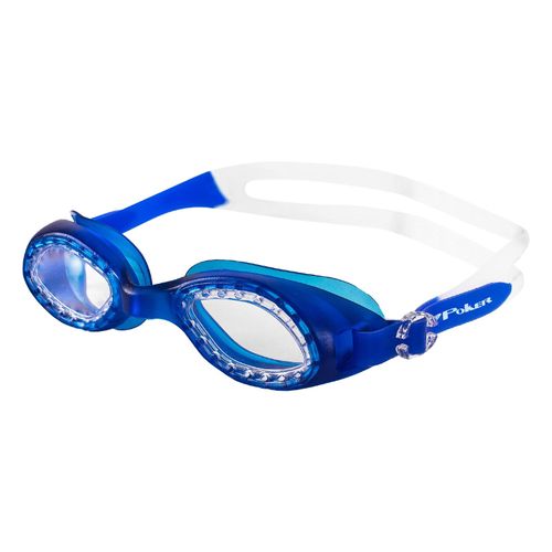 OCULOS DE NATAÇÃO POKER BRISK EXTRA 13117AT AZUL TRASPA