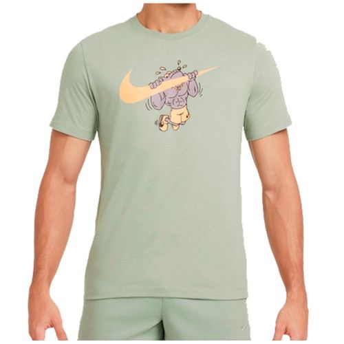 CAMISETA NIKE TEE SLUB IY HF6142-370 VERDE