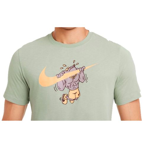 CAMISETA NIKE TEE SLUB IY HF6142-370 VERDE
