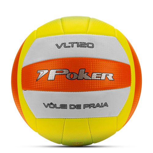 BOLA POKER PRAIA TRAINING VLT 05860LCACVA LARANJA AMARELO