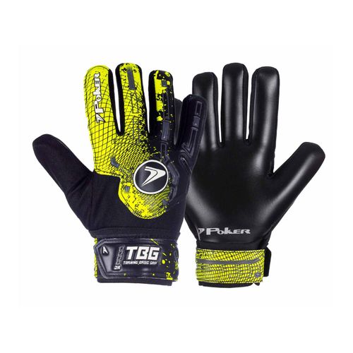 LUVA POKER CAMPO TRAINING BASIC JR. 01128ACPP AMARELO PRETO