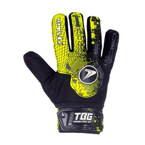 LUVA POKER CAMPO TRAINING BASIC JR. 01128ACPP AMARELO PRETO