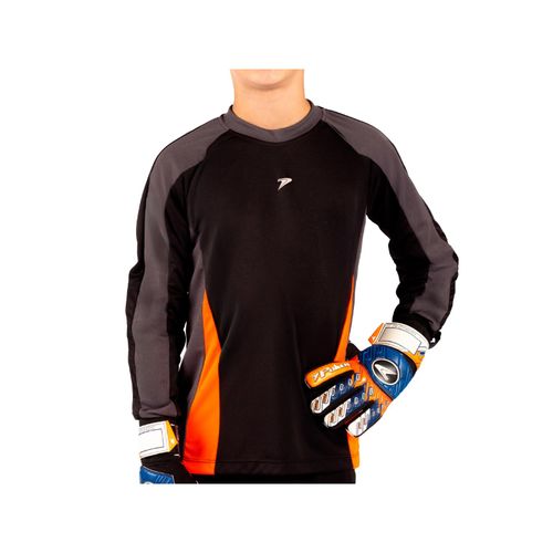 CAMISETA POKER GOLEIRO INVICTO JR. 04493PCL PRETO CHUMBO