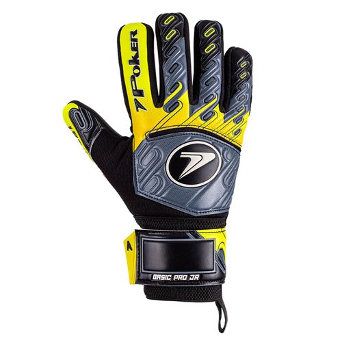 LUVA FUTEBOL POKER BASIC PRO 01123CHACP5 CHUMBO AMARELO
