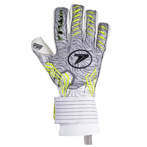 LUVA POKER FUTEBOL BREATH 01142BAC BRANCO AMARELO