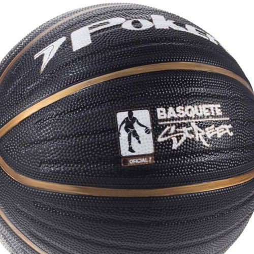 BOLA POKER BAQUETE STREET 05856PD PRETO DOURADO