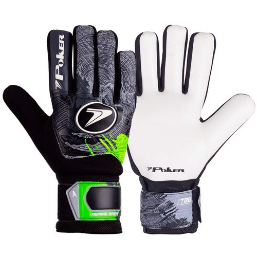 LUVA POKER CAMPO INFINITY 01130PCHVC PRETO CHUMBO VERDE
