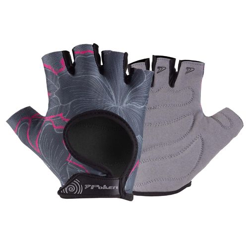 LUVA MUSCULAÇÃO POKER GEL SLIM AUDACITY 01942PRO PRETO ROSA