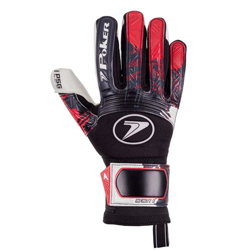LUVA POKER GOLEITO INFINITY II 01133PVB PRETO VERMELHO