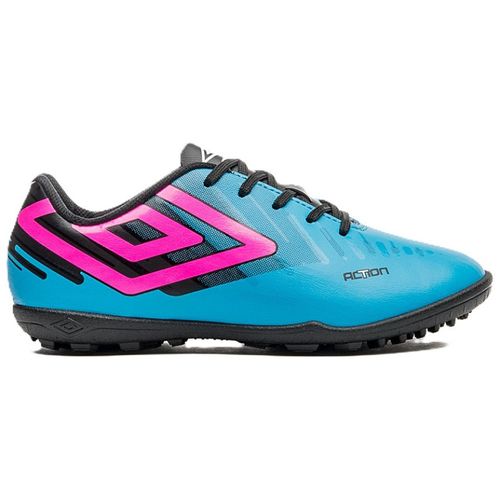 CHUTEIRA UMBRO SOCIETY ACTION JR U07FB00286.310 AZUL ROSA