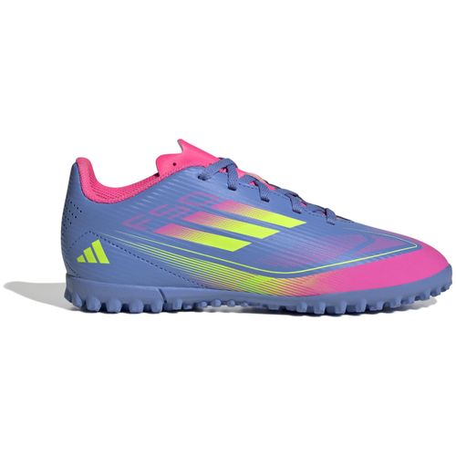 CHUTEIRA ADIDAS SOCIETY F50 CLUB IE3733 AZUL ROSA