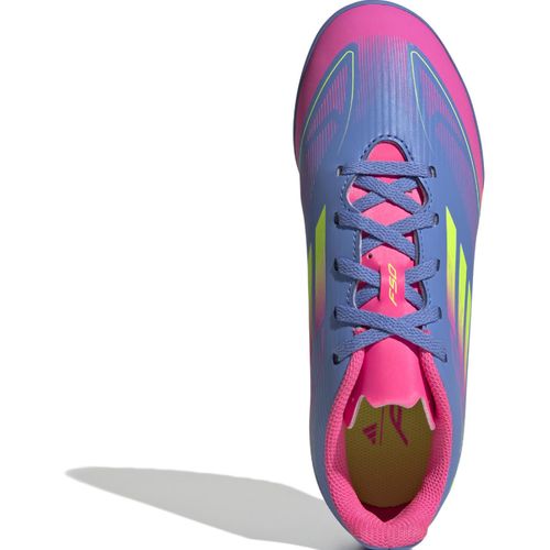 CHUTEIRA ADIDAS SOCIETY F50 CLUB IE3733 AZUL ROSA