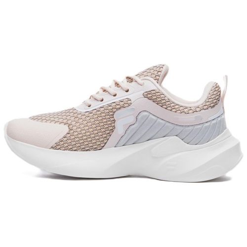 TENIS FILA PROGRESS INFANTIL F04K00017 ROSE BRANCO