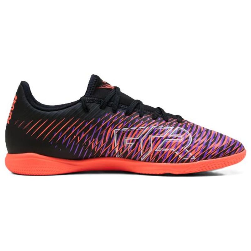 TENIS PUMA FUTURE 8 PLAY IT 108379-01 PRETO LARANJA