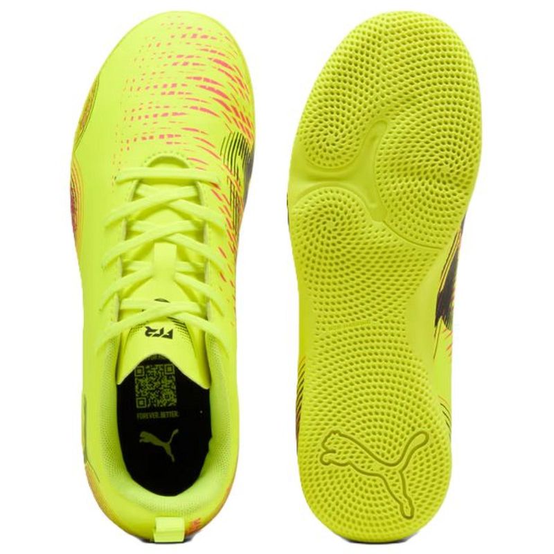 TENIS PUMA FUTSAL FUTURE PLAY IT JR 108397-03 AMARELO PRETO