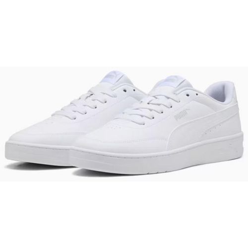 TENIS PUMA COURT CLASSIC CLEAN 404440-02 BRANCO