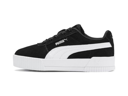 TENIS PUMA CARINA PS BDP 387653-01 PRETO BRANCO