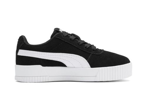 TENIS PUMA CARINA PS BDP 387653-01 PRETO BRANCO