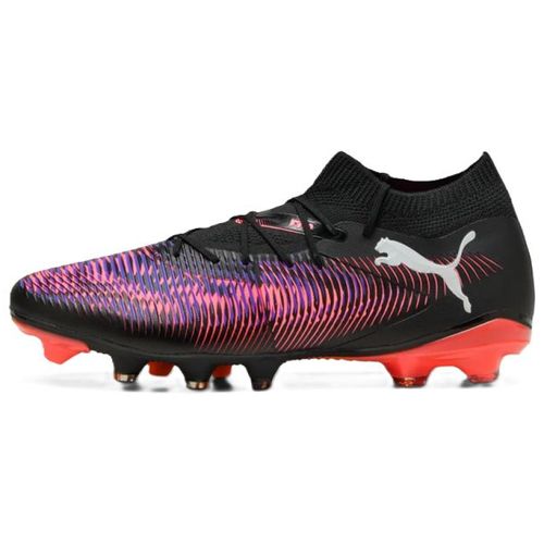 CHUTEIRA PUMA CAMPO FUTURE 8 MATCH 108140-01 BRANCO VERMELHO
